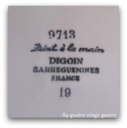 他の写真3: DIGOIN SARREGUEMINES/フランス デザートプレート