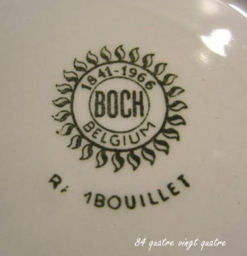 他の写真2: BOCH/ベルギー RAMBOUILLET　スーププレート 