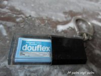 douflex オイル入りブルボン風キーホルダー