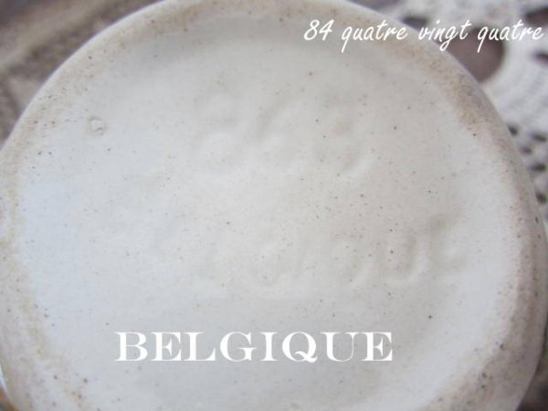 画像5: ８６３大花柄のミルクポット/ベルギー