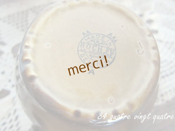 画像3: BOCH/ベルギー　オリーブカラーのたてながミルクポット
