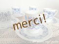 melitta/ドイツ　ベリーとお花のカップ＆ソーサー