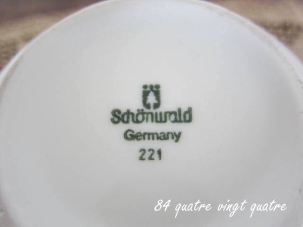 画像5: Schonwald/ドイツ　ホワイト×ブラウンのミルクポット