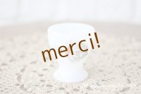 arcopal/フランス　白菊柄のエッグスタンド