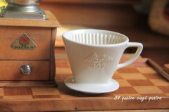 melitta/ドイツ 陶器製コーヒードリッパー(102サイズ) - 84