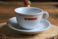 ＜アウトレット＞ipa/イタリア　KIMBO ぽってりコーヒーカップ